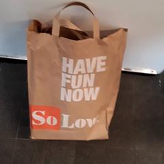 Tas Papier bruin, zoals gemeld door EBS Tramplein met iLost