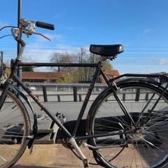Bicicleta de homem donkergrijs Oxford, como reportado por Fietsdepot Diepenbeek utilizando o iLost