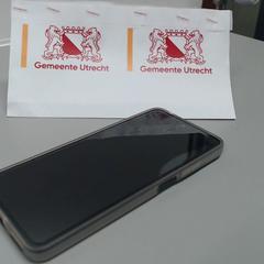 Smartphone-a Motorola, gisa salatu by Gemeente Utrecht iLost erabiliz