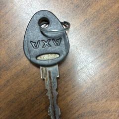 Klucz, zgłoszono przez Regio Limburg - Leuven przy użyciu iLost