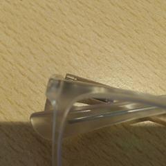 Brýle na předpis doorzichtig wit ^Claudia, jak nahlášeno Walibi Holland pomocí iLost