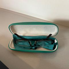 Glasses case with glasses Groen, as reported by Pinkpop using iLost