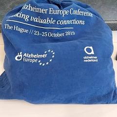 Sack Blauwe stoffen tas, gemeldet von Arriva Limburg Zuid über iLost