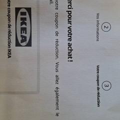 Coupon ikea, a été signalé par IKEA Dijon utilisant iLost