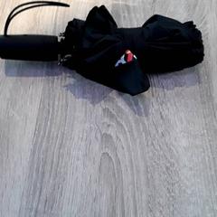 Összecsukható esernyő Zwart, amint azt EBS Tramplein az iLost segítségével jelentette.