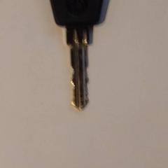 Bicycle key Zwart, as reported by TivoliVredenburg using iLost