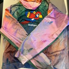 Sveter regenboog papegaai, ako bolo nahlásené Van der Valk Hotel Amsterdam-Amstel pomocou iLost