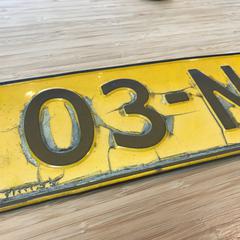 Nummerplaat, zoals gemeld door Gemeente Baarn met iLost