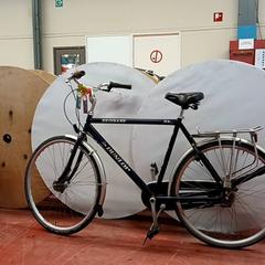 الدراجة Dunlop Donkerblauwe herenfiets، كما تم الإبلاغ عنه بواسطة Fietsdepot Hasselt عبر iLost