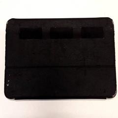 Ipad Zwart met hoes, zoals gemeld door Qbuzz ZHN met iLost