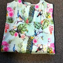 Bag Opvouwbaar print bloemen en vogels, as reported by Burgers' Zoo using iLost