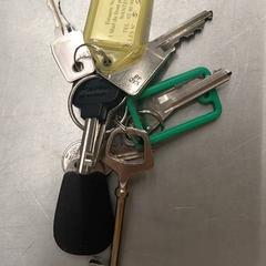 Trousseau de clé Porte clé jaune, vert + badge, a été signalé par IKEA Nantes utilisant iLost