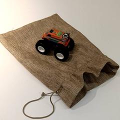 İLost kullanarak IKEA Groningen tarafından bildirildiği gibi Oyuncak Monstertruck in jute zakje
