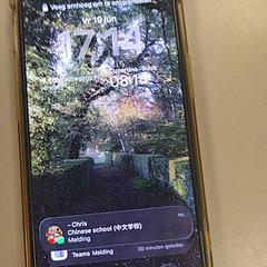 Smartphone Groen Apple, ha sido reportado por Vrije Universiteit Amsterdam con iLost