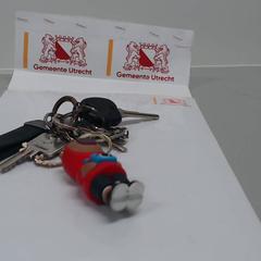 Nycklar, rapporterat av Gemeente Utrecht med iLost