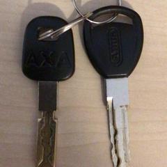 Nøkler Fietssleutels, som rapportert av Gemeente Renkum ved bruk av iLost