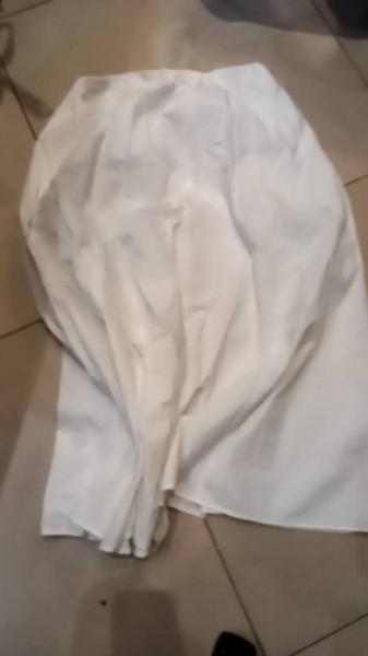 White long skirt