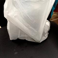 Plastic bag Wit, as reported by Qbuzz GD Groningen Peizerweg using iLost