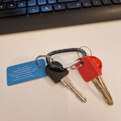 Key sleutelbos, as reported by Gemeente Noordwijk using iLost