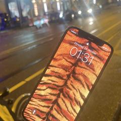 Een iphone., som rapporterats till iLost