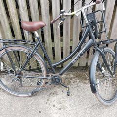 الدراجة Spirit Zwart, bruin zadel، كما تم الإبلاغ عنه بواسطة Fietsdepot Meierijstad عبر iLost