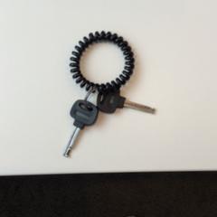 Claus de bicicleta 2 stuks met zwart kabeltje, segons ha informat Gemeente Weert mitjançant iLost