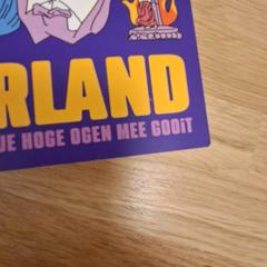 Bok Paars rood geel, rapporterat av De Tovertuin med iLost