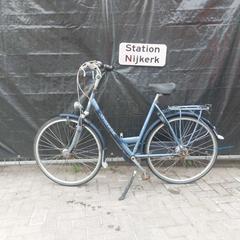 الدراجة Gazelle Blauw، كما تم الإبلاغ عنه بواسطة Gemeente Nijkerk عبر iLost