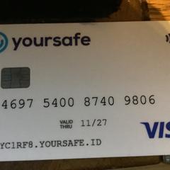 Yoursafe visakaart, ako bolo nahlásené iLost
