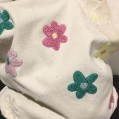 バッグ Witte tas met bloemen がiLostで IKEA Wilrijk によって報告されました