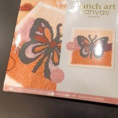 Handwerk Punch art canvas, zoals gemeld door Padualaan 97 met iLost