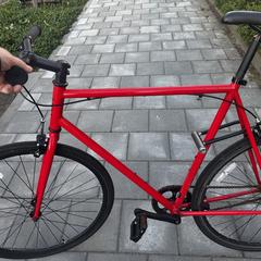 Rode wielrenfiets, iLost에 보고됨
