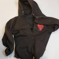 Clothing - Zwarte hoodie met rits, as reported by Regio Limburg - Leuven using iLost