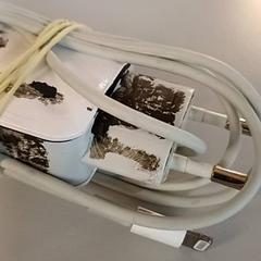 iPhone laddare Oplader, rapporterat av Padualaan 99 med iLost
