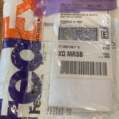FedEx package, as reported by MEININGER Hotel Marseille Centre la Joliette using iLost