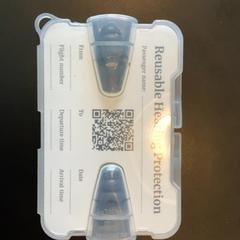 Reusable earplugs Black, as reported by MEININGER Hotel Berlin Central Station using iLost