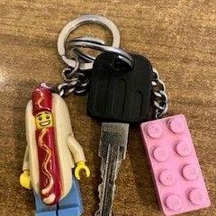 Fahrradschlüssel met lego sleutelhangers, gemeldet von Gemeente Heemstede über iLost