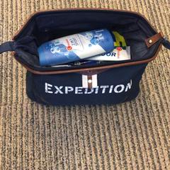 화장실 가방 Blauw/ bruin, iLost를 사용하여 Canisius-Wilhelmina Ziekenhuis에 보고됨