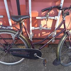 Bizikleta paars, gisa salatu by Stad Peer iLost erabiliz