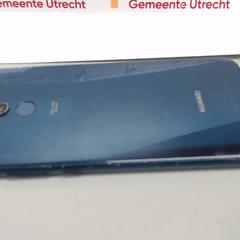 Smartphone blauw Huawei, segons ha informat Gemeente Utrecht mitjançant iLost