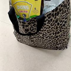 Borsa Tijgerprint boodschappen tas, come riportato da Qbuzz GD Groningen Peizerweg utilizzando iLost