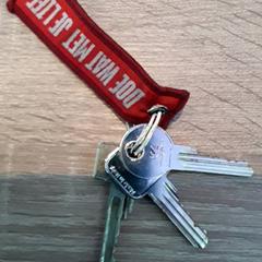 Portachiavi, come riportato da EBS Tramplein utilizzando iLost