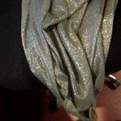 Shawl Groen zilver met glitters, as reported by TivoliVredenburg using iLost