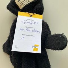 장갑 zwart, iLost를 사용하여 Regio West-Vlaanderen에 보고됨