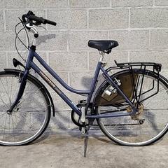 Damesfiets thompson blauw, rapporterat av Fietsdepot Diepenbeek med iLost