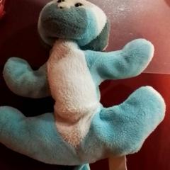 Kuscheltier Blauwe mini aap, gemeldet von Apenheul über iLost