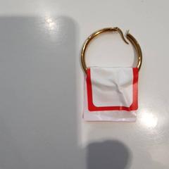Earring Goudkleur, as reported by Zwarte Cross (Gemeentehuis) using iLost