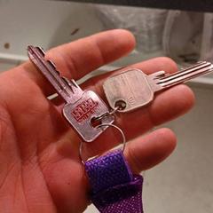 المفاتيح، كما تم الإبلاغ عنه بواسطة Winkelcentrum Vier Meren en Polderplein عبر iLost