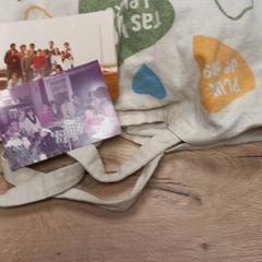 Katoenen tas met foto;s en doekjes, come riportato da Pouw Vervoer utilizzando iLost