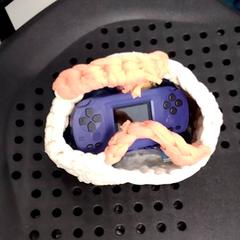 Taška Gebreid tasje met speelgoed, ako bolo nahlásené Arriva Twents pomocou iLost